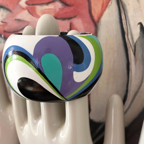 MOD WOMEN'S WOOD BANGLE BRACELET - Picture 3 of 8